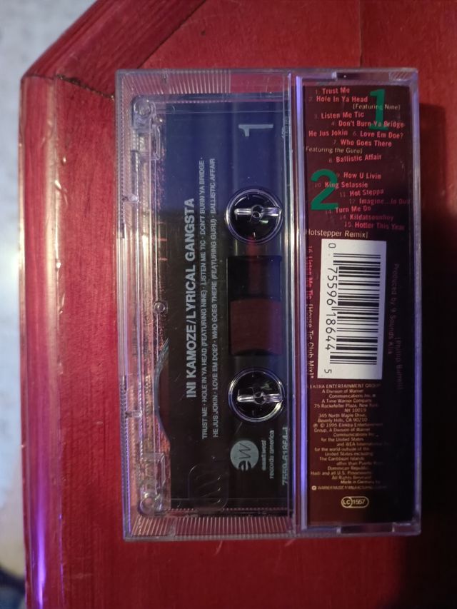 Cassette Ini kamoze Lyrical ganster (importacion)