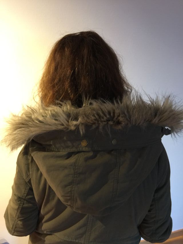 Parka militar con capucha y forro desmontable