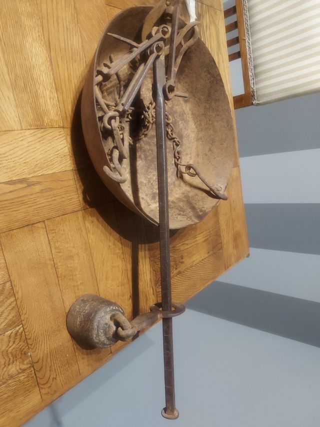 Romana con plato antiguo