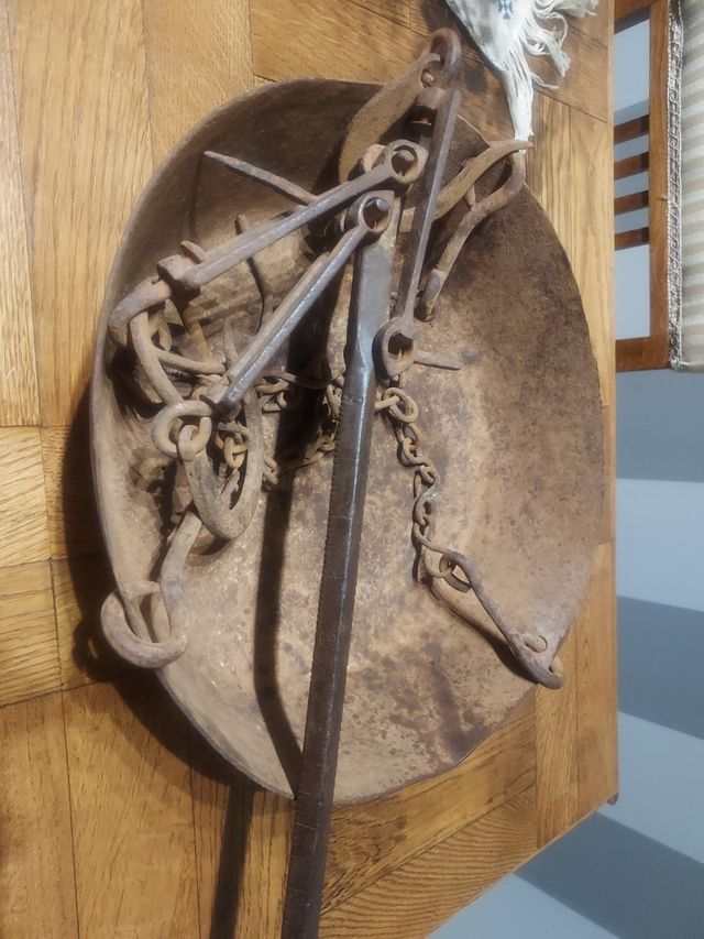 Romana con plato antiguo