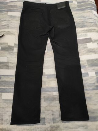 Vaqueros negros Jack & Jones w36/l32 slim straight