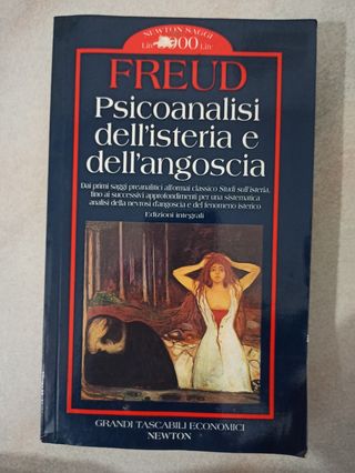 Libro Freud - Psicoanalisi dell'isteria e dell'ang
