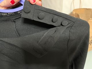 Vestido manga volante ,XS