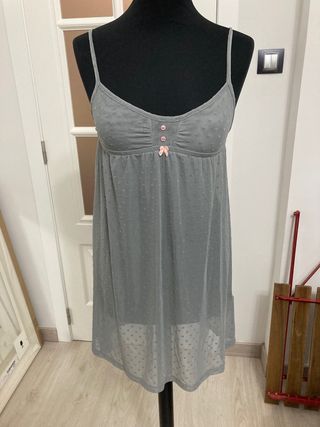 Camisón transparente