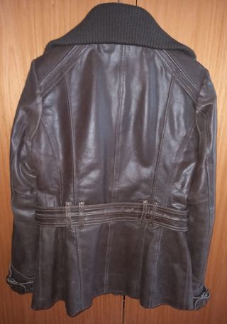 Chaqueta cuero talla S Fórmula Joven Corte Inglés