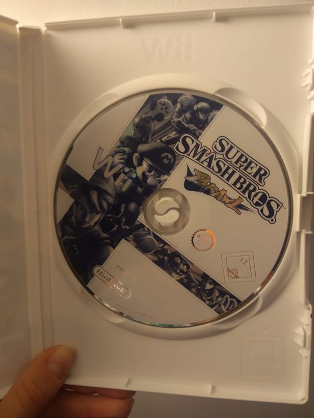 juego wii super smash bros