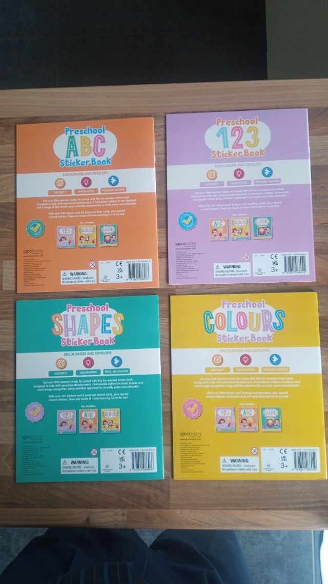 Libros Ingles de adhesivos.