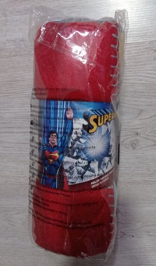 Manta sofá infantil Superman