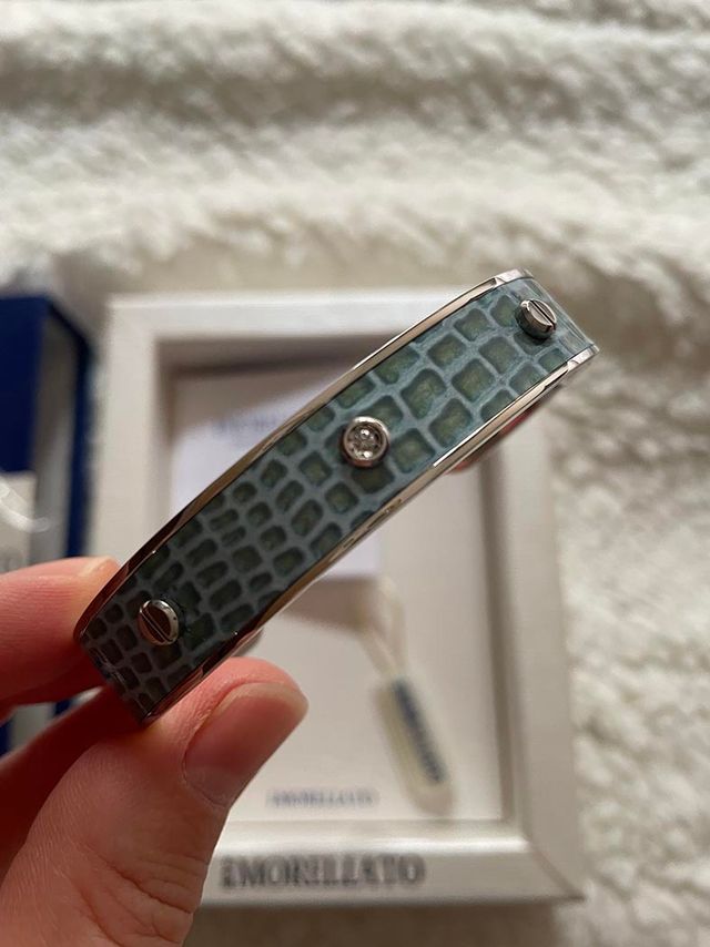 Bracciale rigido Collezione Croco