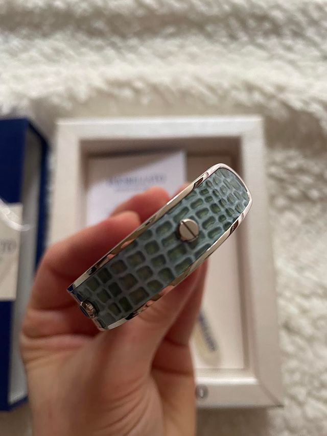 Bracciale rigido Collezione Croco