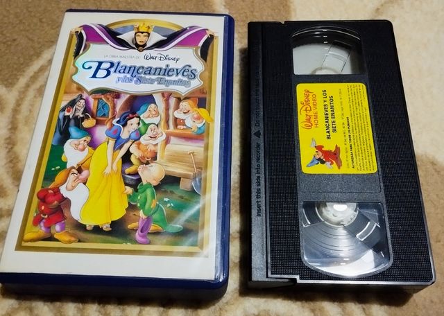 Cinta VHS Blancanieves y los siete enanitos