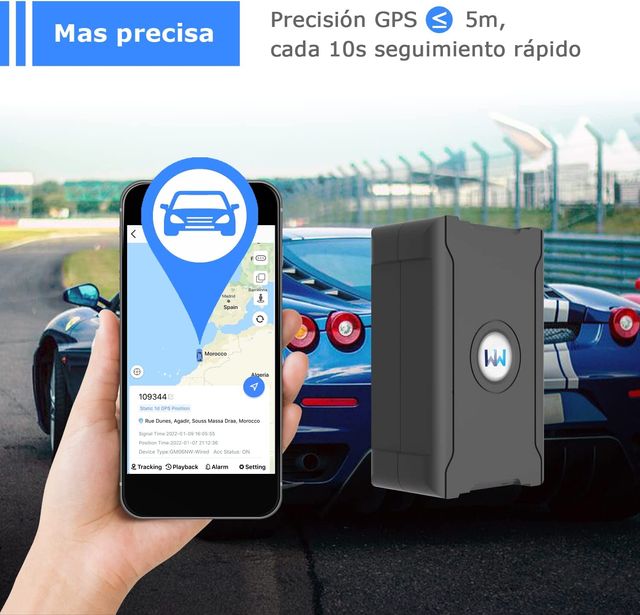 Rastreador GPS, Seguimiento en Tiempo Real, rastre