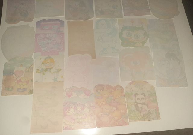 Hojitas perfumadas en su álbum. Año 1988