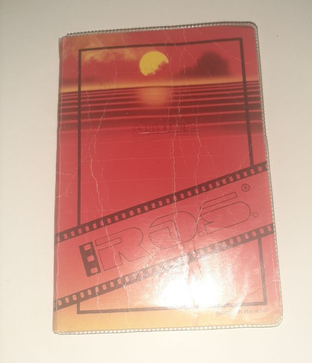 Hojitas perfumadas en su álbum. Año 1988