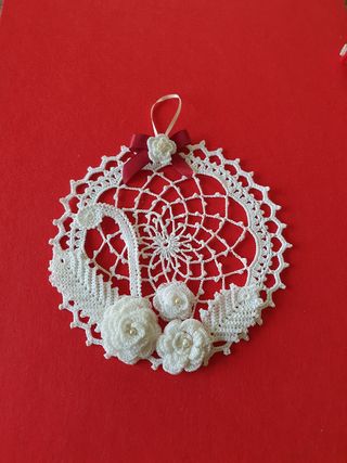 Fuoriporta ad uncinetto handmade