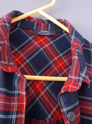 camisa de cuadros 