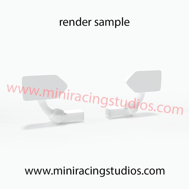 Retrovisores 3D NISSAN 350Z JCGT de NINCO