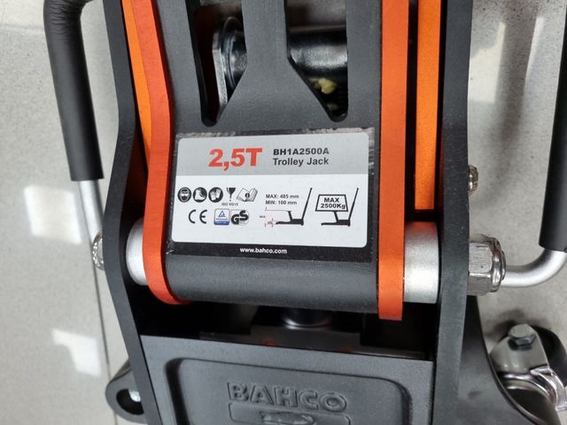 Gato de aluminio 2.5t bahco