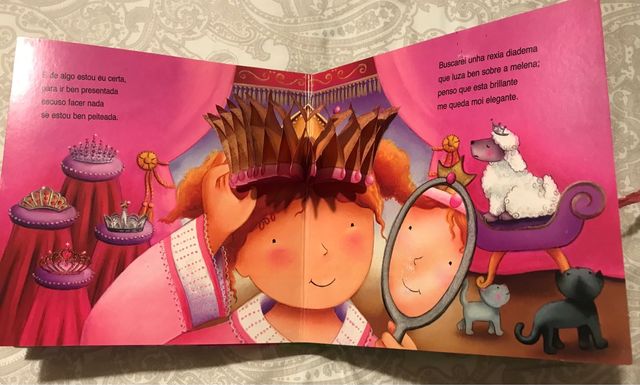 Libro pop up "A Princesa perfecta"