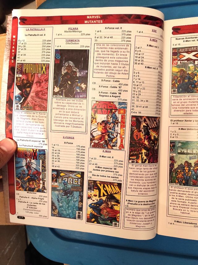 Catálogos publicaciones cómic/manga ed Planeta 