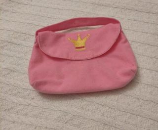 Bolsito rosa para muñecas 