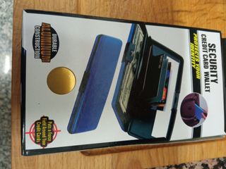 Security credit card wallet 