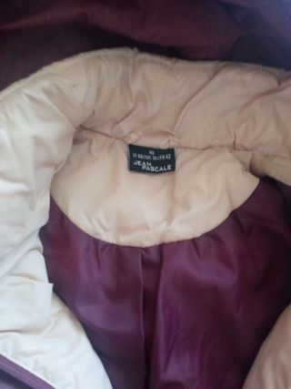 Plumífero talla 40 prácticamente nuevo 