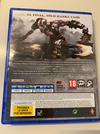 God of war Remarter - PS4