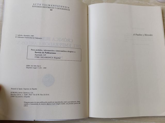 CRONICA BURLESCA DEL EMPERADOR CARLOS V