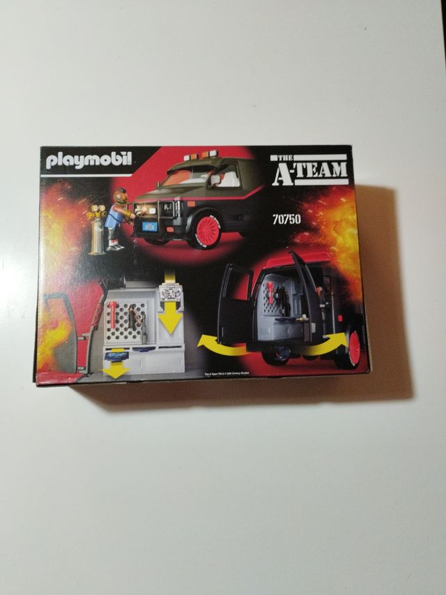 ‼️SIN ABRIR ‼️Playmobil Equipo A