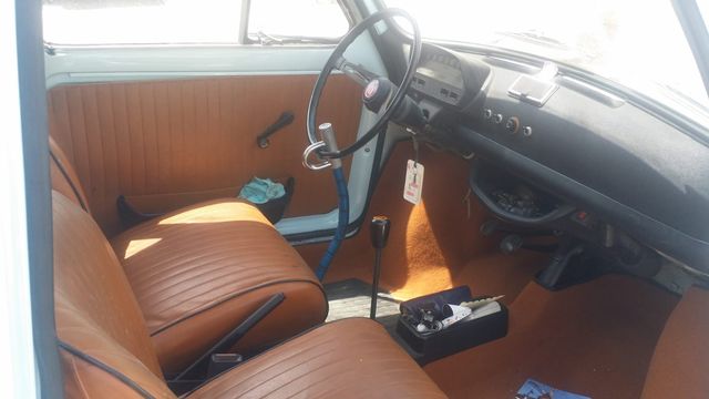 Fiat 500 1970 matricula historica