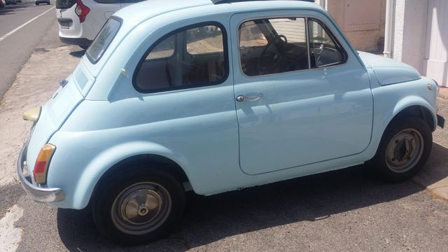 Fiat 500 1970 matricula historica