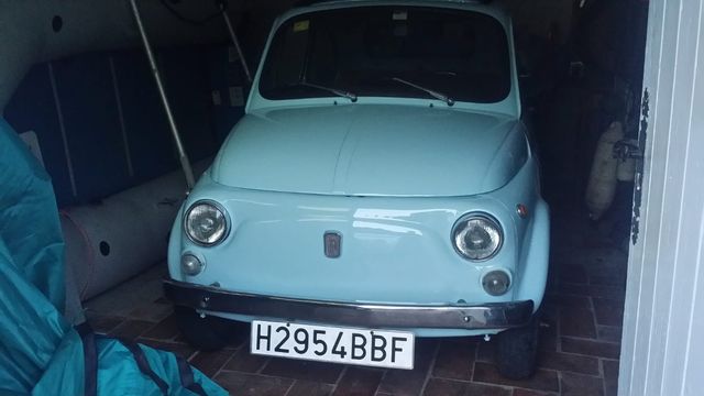 Fiat 500 1970 matricula historica