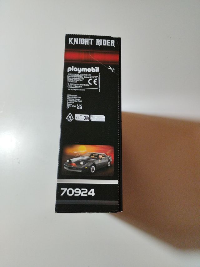 ‼️SIN ABRIR ‼️Playmobil Coche Fantástico. Kitt
