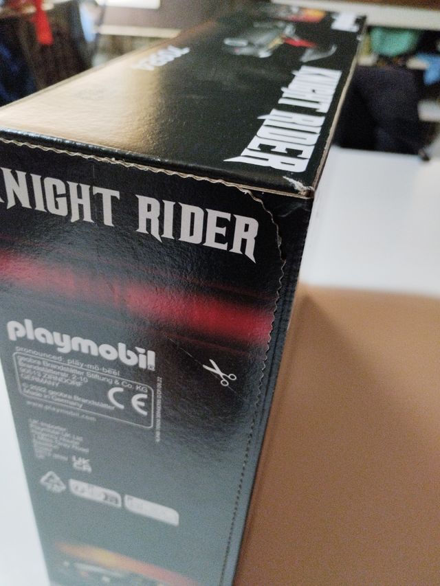 ‼️SIN ABRIR ‼️Playmobil Coche Fantástico. Kitt