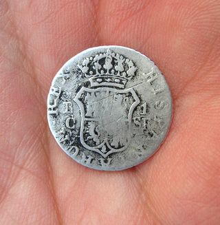RARO 1 REAL FERNANDO VII 1811 CATALUÑA