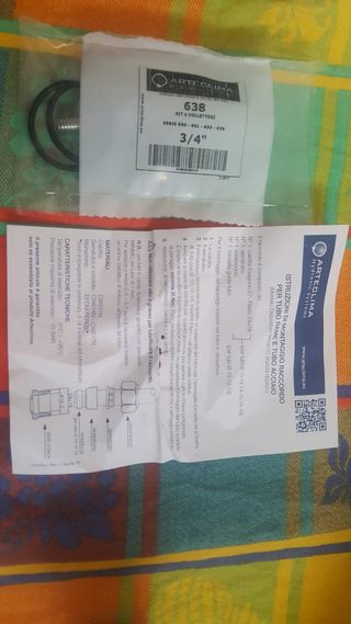 Collettore componibile 3/4" 2+2 