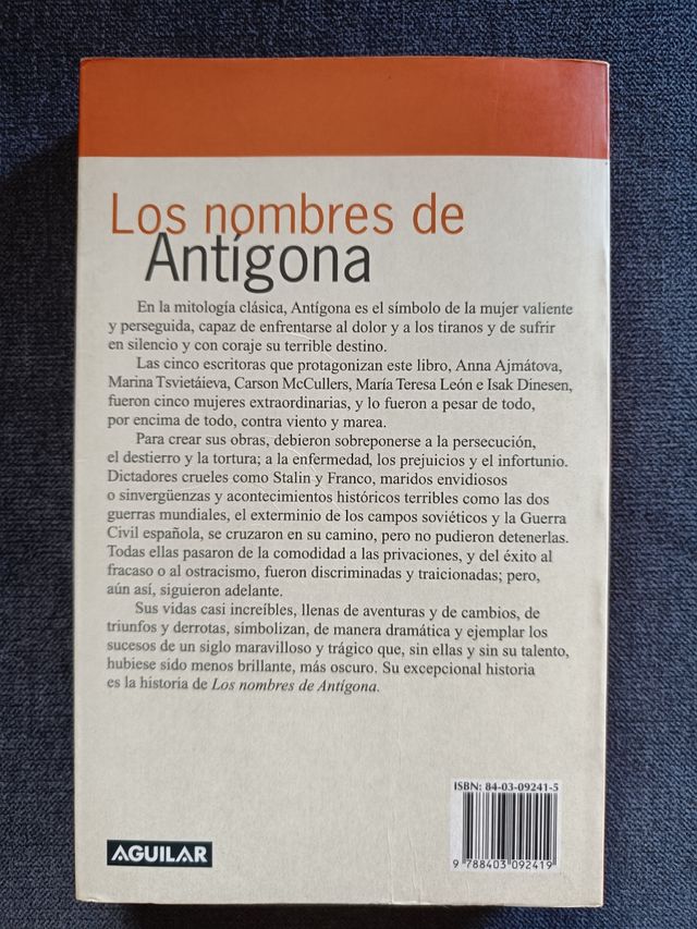 Los nombres de Antígona