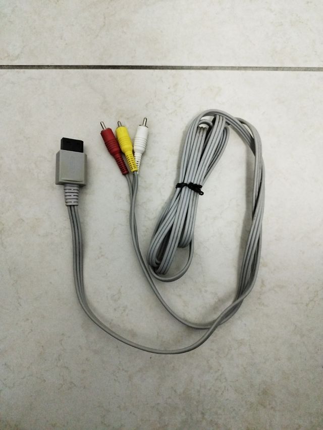 Cavo video audio Wii Nintendo originale