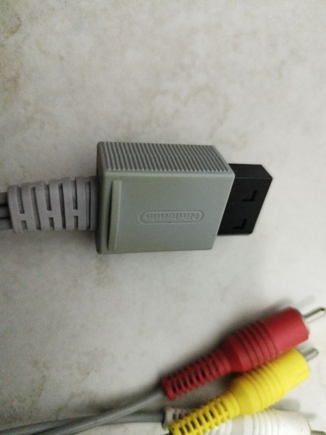 Cavo video audio Wii Nintendo originale