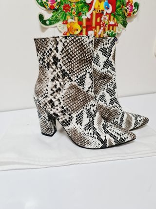 botines de tacón 38