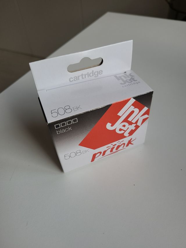 cartucho nuevo tinta negra hp