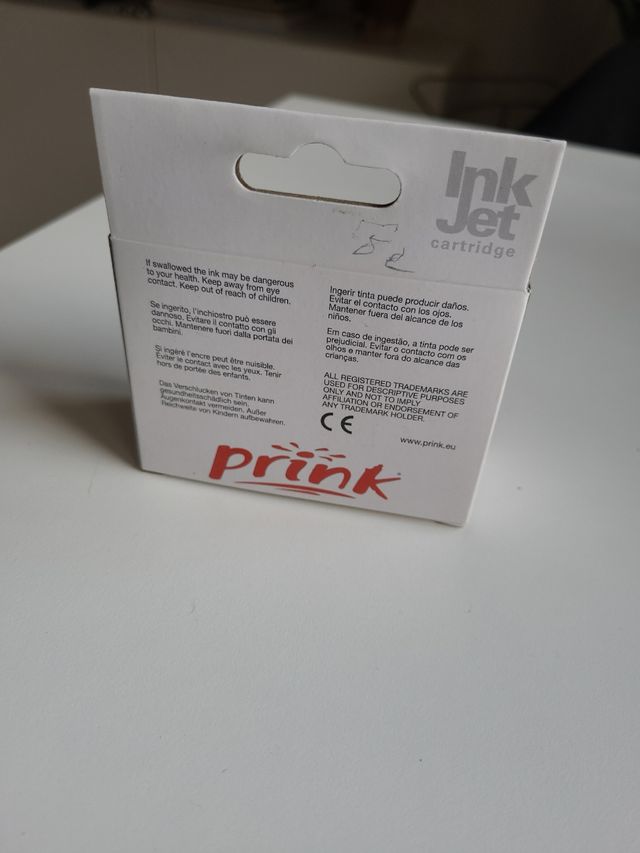 cartucho nuevo tinta negra hp