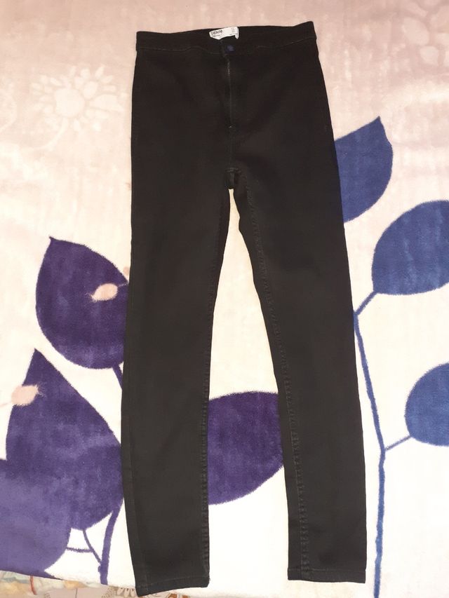 PANTALON CHICA DENIM BERSHKA