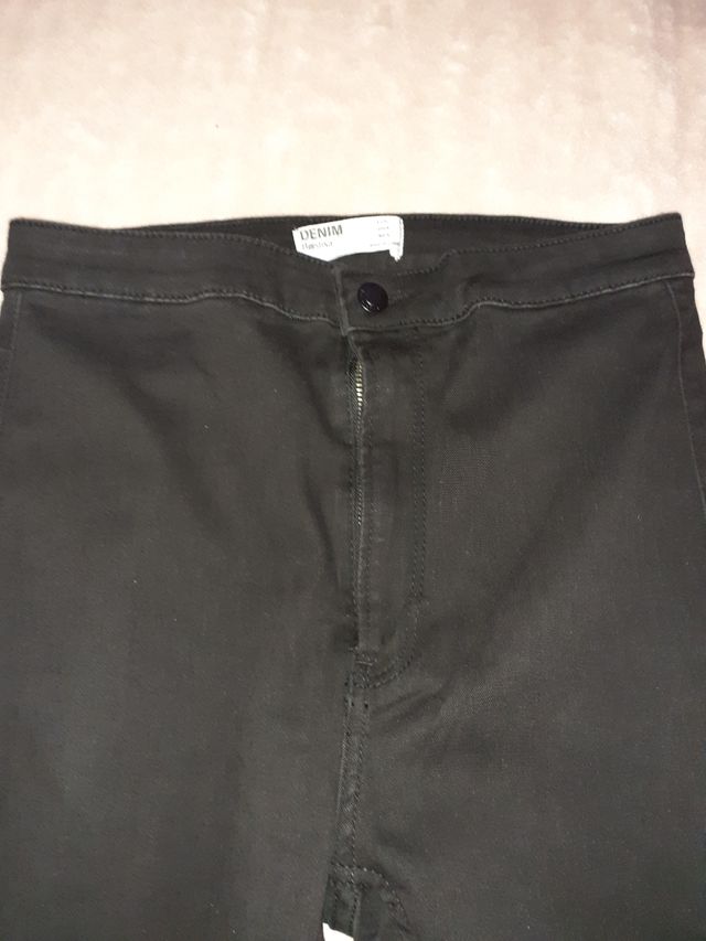 PANTALON CHICA DENIM BERSHKA