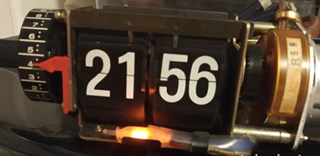 Reloj eléctrico vintage