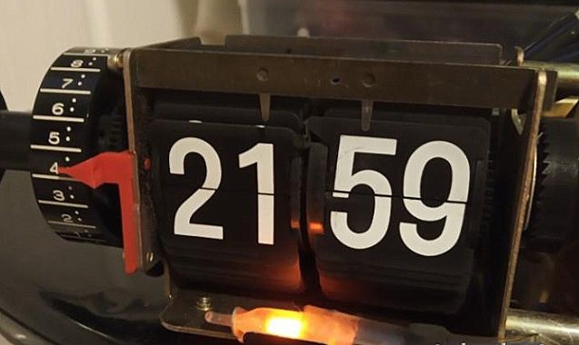 Reloj eléctrico vintage