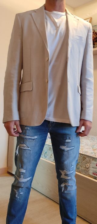 Americana beige zara