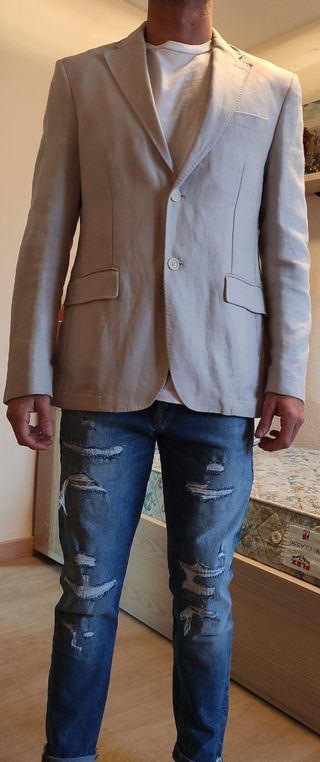Americana beige zara