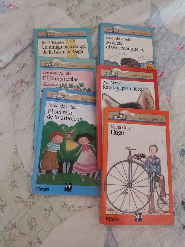 Libros Barco de Vapor